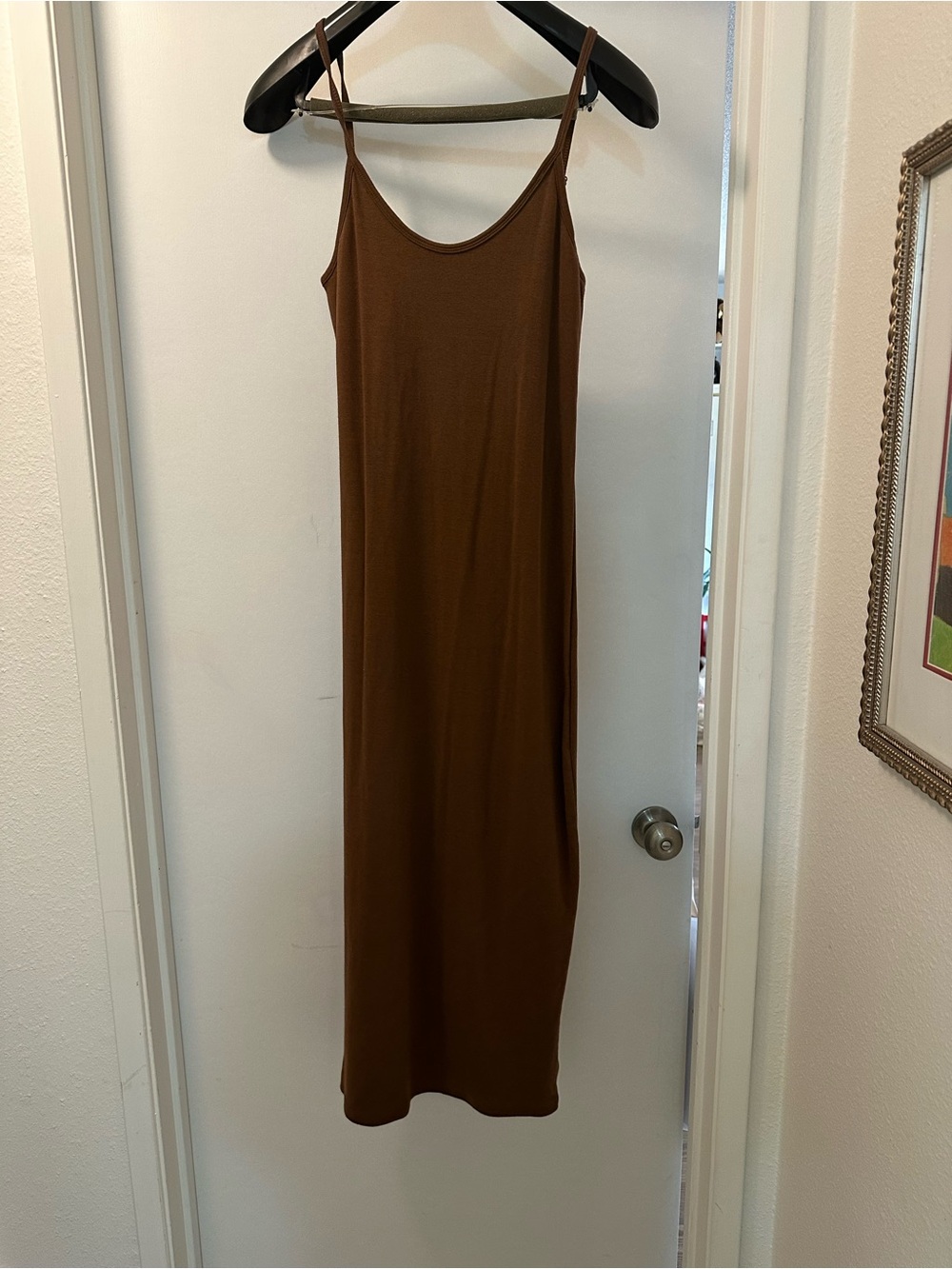 GAP Brown Maxi Slip Dress size Tall